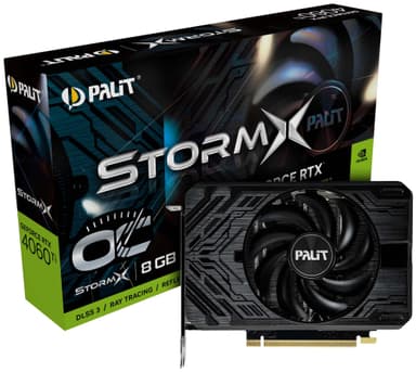 Palit GeForce RTX 4060 Ti StormX OC 8 GB Gaming näytönohjain
