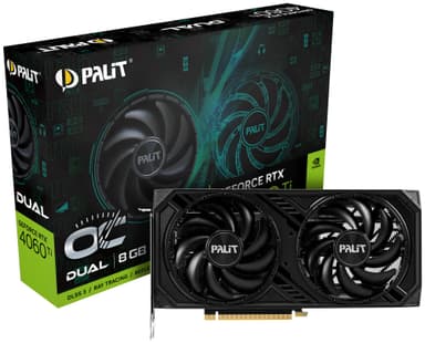 PNY GeForce RTX 4060Ti 8 GB VERTO Dual Fan Edition Gaming näytönohjain