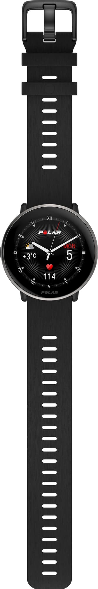 Polar Ignite 3 Titanium urheilukello S-L (musta/ruskea)