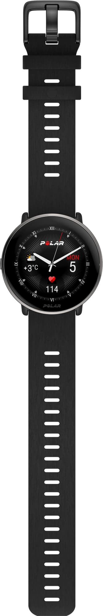 Polar Ignite 3 Titanium urheilukello S-L (musta)