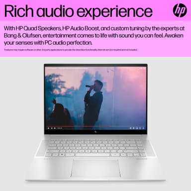 HP Envy 16 i7-13/16/1000/4060 kannettava (hopea)