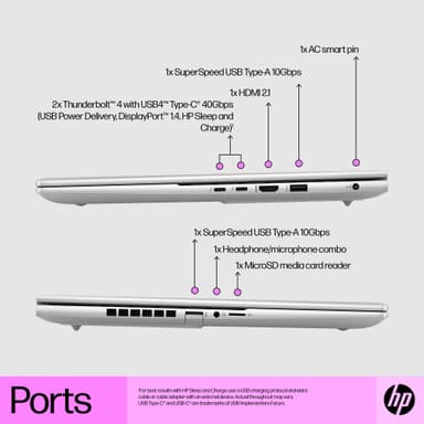 HP Envy 16 i7-13/16/1000/4060 kannettava (hopea)