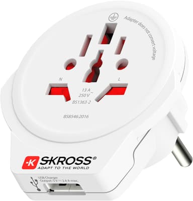 SKross World to Europe matka-adapteri 3310015