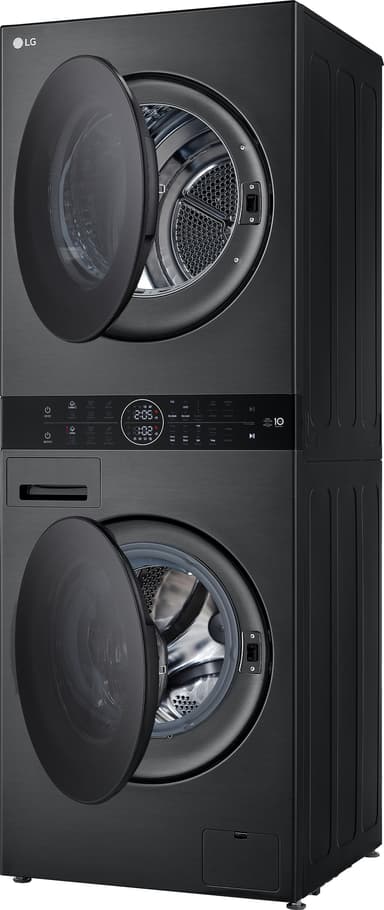 LG WashTower pesutorni 12 kg / 10 kg WT1210BBF (musta)