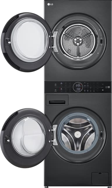 LG WashTower pesutorni 12 kg / 10 kg WT1210BBF (musta)