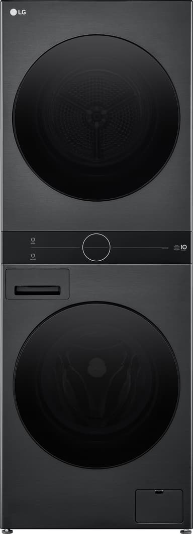 LG WashTower pesutorni 12 kg / 10 kg WT1210BBF (musta)