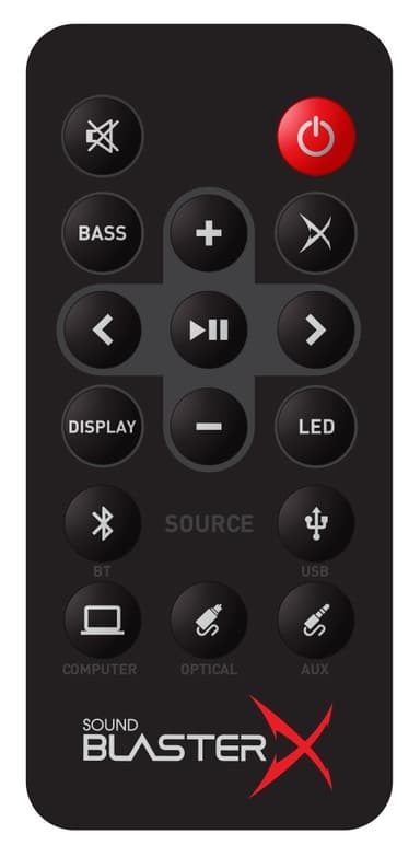 Creative SoundBlasterX Katana soundbar kotiteatteri