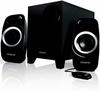 Creative Inspire 2.1 kaiutin T3300 (musta)