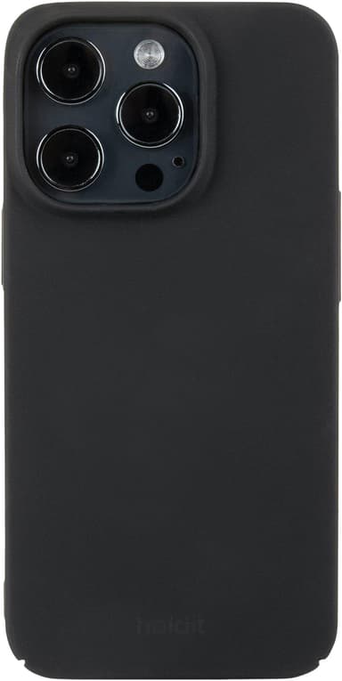 Holdit Slim Case iPhone 14 Pro suojakuori (musta)