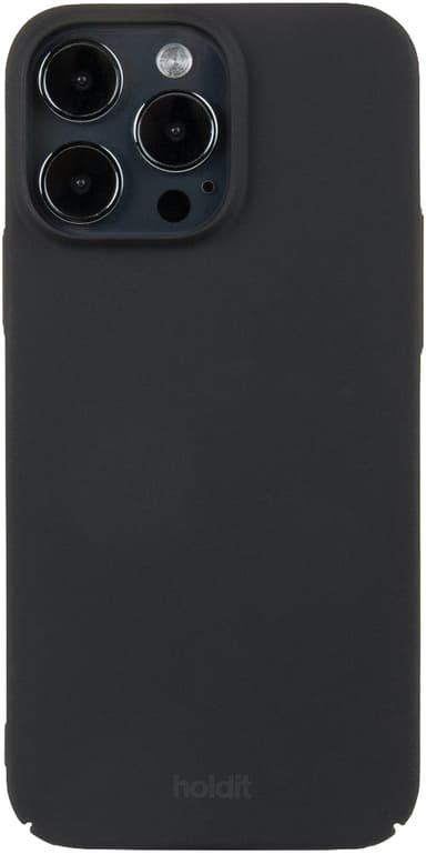 Holdit Slim Case iPhone 14 Pro Max suojakuori (musta)