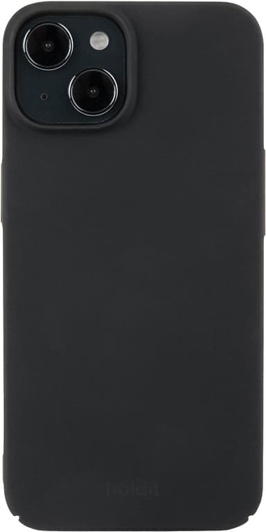 Holdit Slim Case iPhone 14/13 suojakuori (musta)