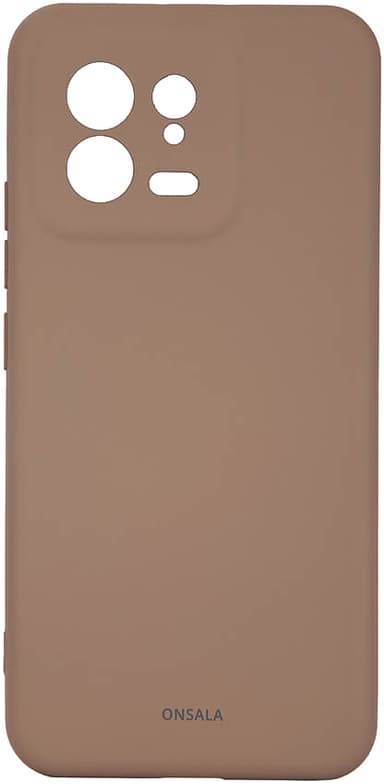 Onsala Xiaomi 13 5G suojakuori (ruskea)