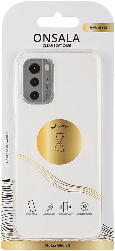 Onsala Nokia G60 5G suojakuori (kirkas)