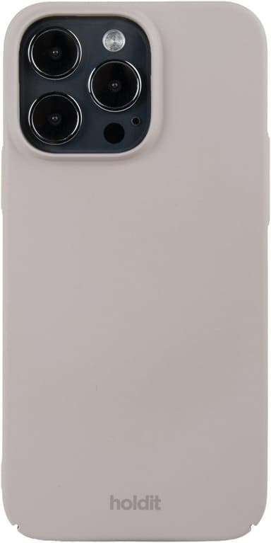 Holdit Slim Case iPhone 14 Pro Max suojakuori (taupe)