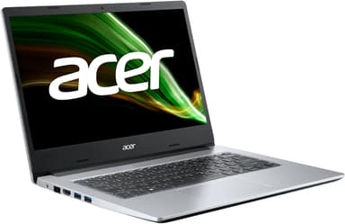 Acer Aspire 1 Cel/4/128 14" kannettava (puhdas hopea)