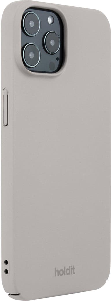 Holdit Slim Case iPhone 12/12 Pro suojakuori (taupe)