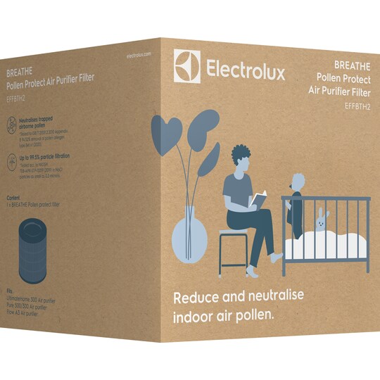 Electrolux BREATHE ilmanpuhdistimen siitepölysuodatin EFFBTH2