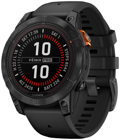 Garmin Fenix 7 Pro Solar älykello, 47 mm (musta)