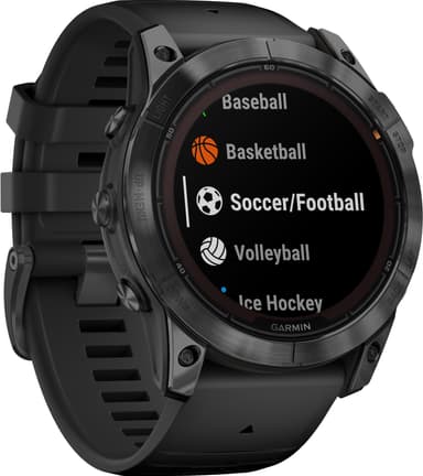 Garmin Fenix 7X Pro Solar älykello, 51 mm (musta)