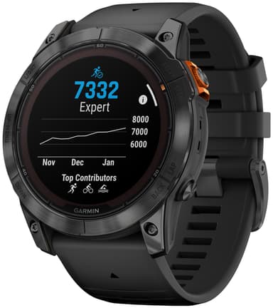 Garmin Fenix 7X Pro Solar älykello, 51 mm (musta)