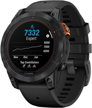 Garmin Fenix 7 Pro Solar älykello, 47 mm (musta)