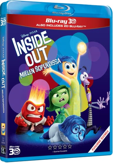 Inside Out - Mielen Sopukoissa (3D Blu-ray)