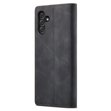 CASEME Retro Lompakkokotelo Samsung Galaxy A34 - Musta