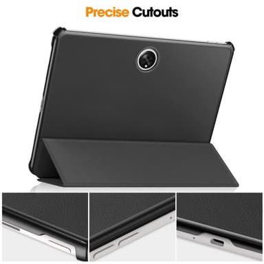 OnePlus Pad Tri-fold Stand Wake/Sleep Cover -tablettikotelo - musta