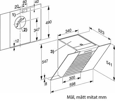 Miele liesituuletin DA 6066 W (musta)