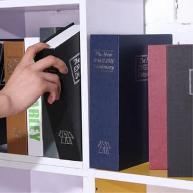 Vakuutuslaatikon simulointikirja Safe Mini Storage Turvalukko