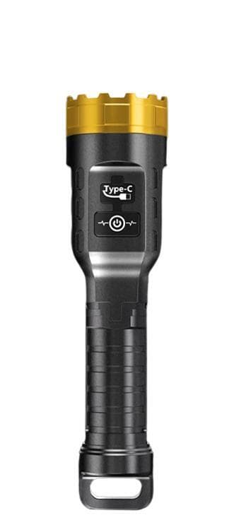 Tehokas LED-taskulamppu retkeilyyn