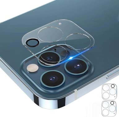 iPhone 13 Pro / iPhone 13 Pro Max kameran linssinsuojus karkaistu lasi 2 kpl