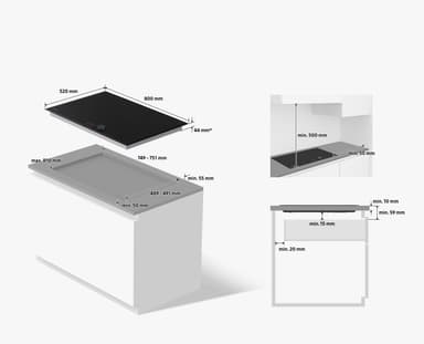 Samsung keittotaso NZ85C6058FK/U1 integroitava