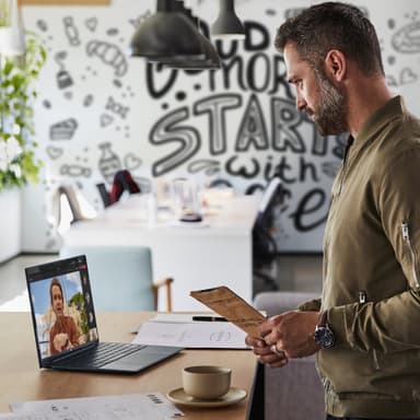 HP Elite Dragonfly G3 13.5" kannettava tietokone (Sininen)