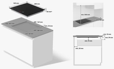 Samsung keittotaso NZ64B6058FK/U1 integroitava