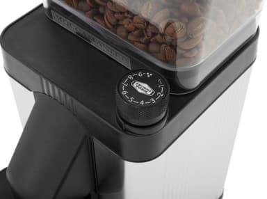 Moccamaster KM5 Burr kahvimylly 49510 (kiillotettu hopea)