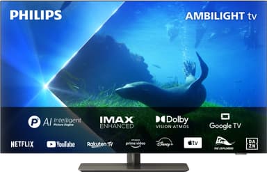 Philips 48" OLED808 4K 120Hz OLED Ambilight älytelevisio (2023)