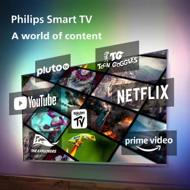 Philips 32" PFS6908 FHD LED Ambilight älytelevisio (2023)