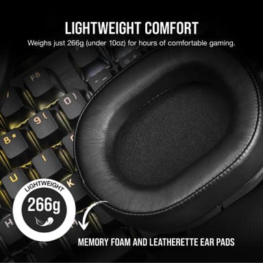 Corsair HS55 langattomat pelikuulokkeet (musta)
