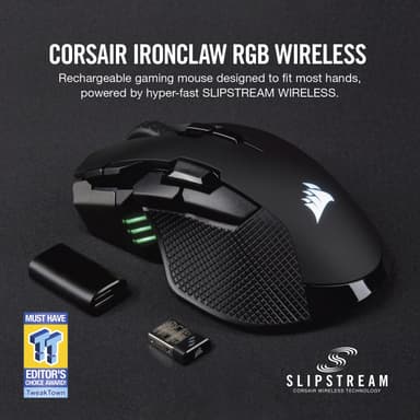 Corsair Ironclaw RGB langaton pelihiiri