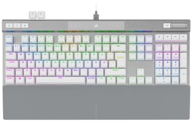 Corsair K70 PRO RGB mekaaninen pelinäppäimistö (valkoinen)
