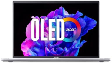 Acer Swift Go i5-13/16/1024/OLED 14" kannettava (puhdas hopea)