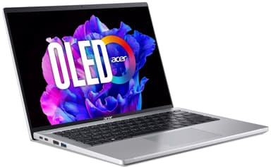 Acer Swift Go i5-13/16/1024/OLED 14" kannettava (puhdas hopea)