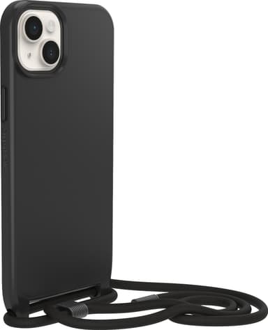 OtterBox React Necklace iPhone 14 Plus MagSafe suojakuori (musta)