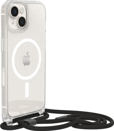 OtterBox React Necklace iPhone 14 MagSafe suojakuori (läpinäkyvä)