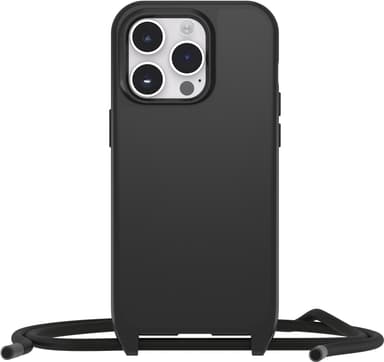 OtterBox React Necklace iPhone 14 Pro MagSafe suojakuori (musta)