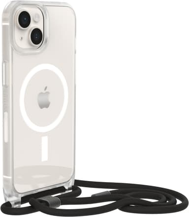 OtterBox React Necklace iPhone 14 MagSafe suojakuori (kirkas)