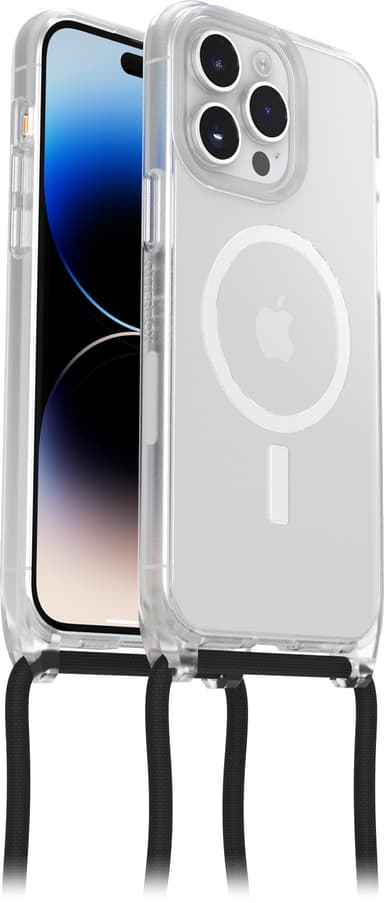 OtterBox React Necklace iPhone 14 Pro Max MagSafe suojakuori (kirkas)