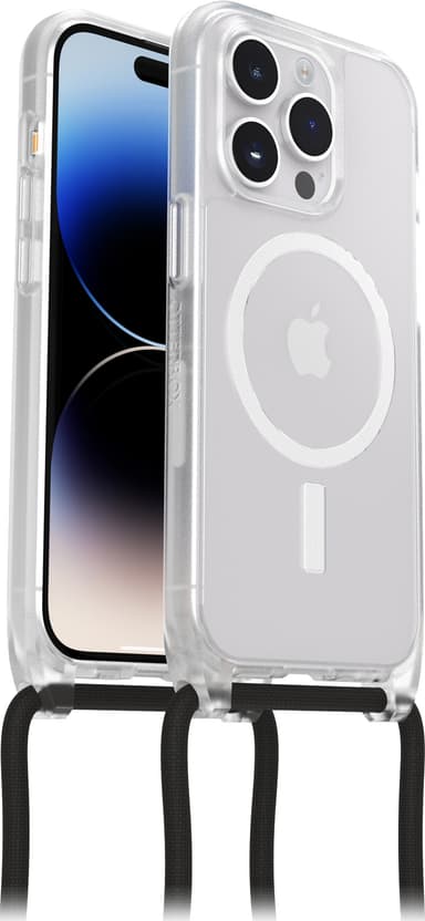 OtterBox React Necklace iPhone 14 Pro MagSafe suojakuori (läpinäkyvä)
