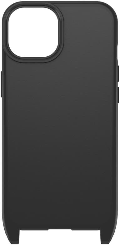 OtterBox React Necklace iPhone 14 MagSafe suojakuori (musta)